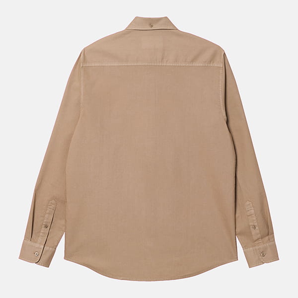 Рубашка CARHARTT WIP Bolton Shirt Nomad (Garment Dyed)