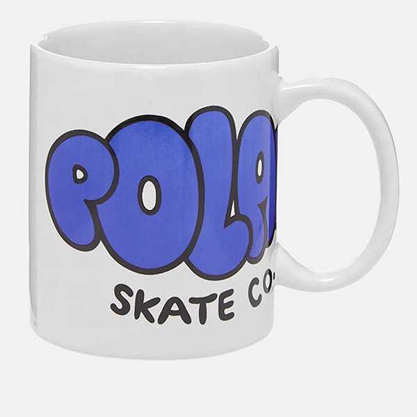 Кружка POLAR SKATE Co. Bubble Logo White / Blue