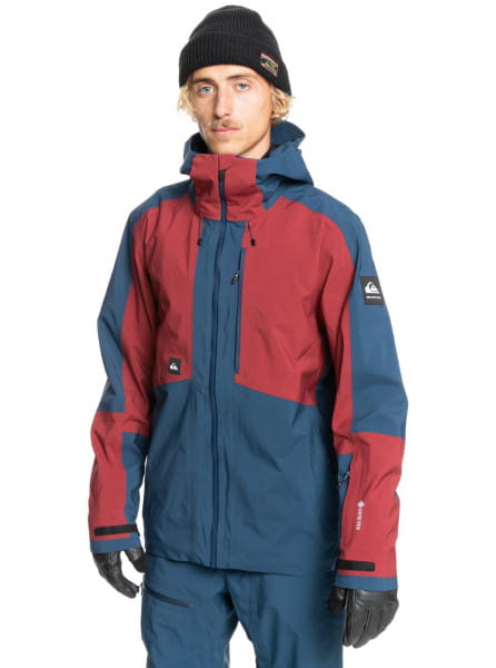 Бордовый сноубордическая куртка forever stretch gore-tex®