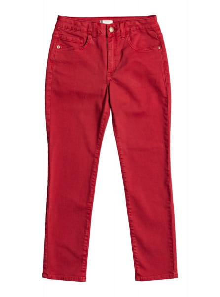 Красные детские джинсы see you again slim fit