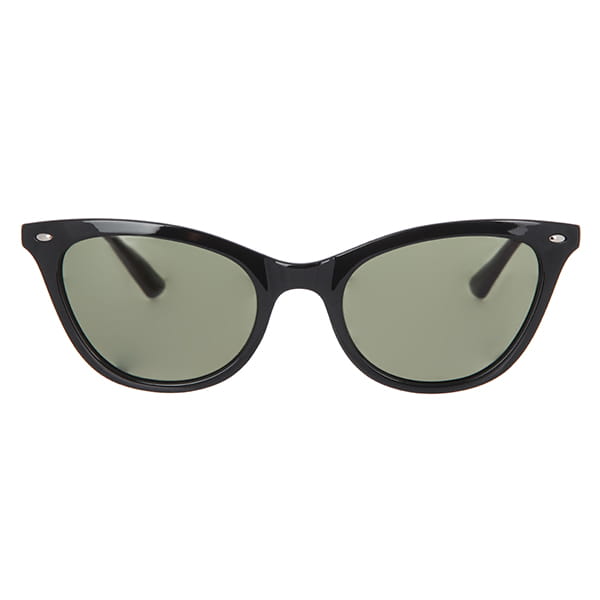 Зеленый очки солнцезащитные betty blk gl/vnt gry