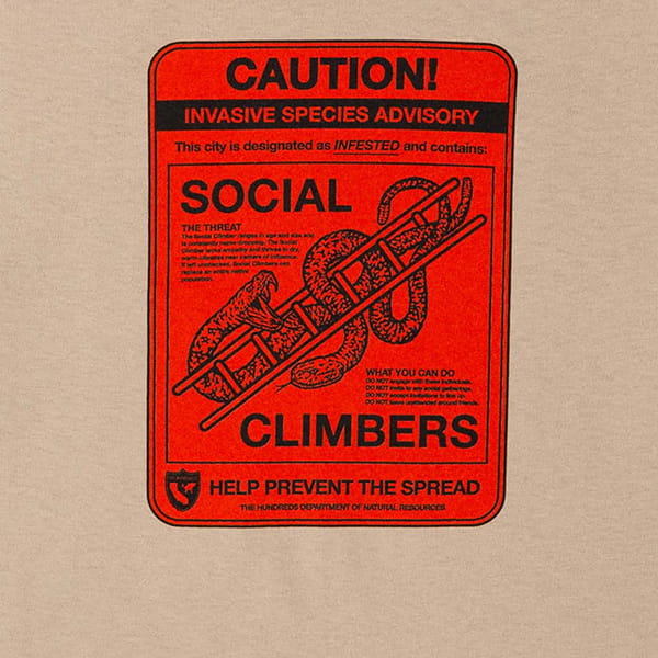  THE HUNDREDS Social Climbers T-shirt
