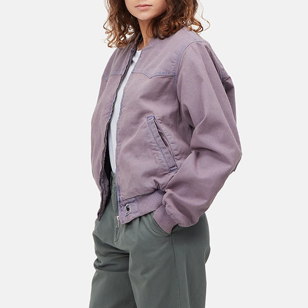  CARHARTT WIP Santa Fe Bomber Razzmic (Faded)