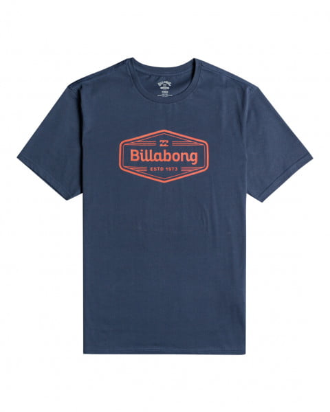 Темно-синий мужская футболка с коротким рукавом trademark