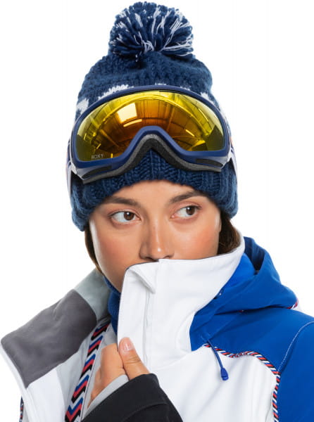 Жен./Сноуборд/Маски и линзы/Сноубордическая маска Сноубордическая маска ROXY Rockferry Colour Luxe