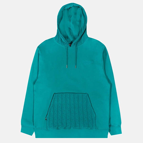   THE HUNDREDS Cable Pullover Teal