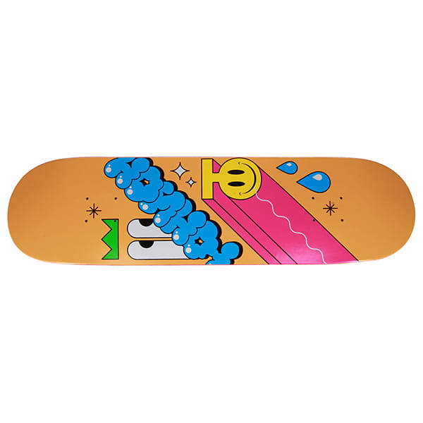 Унисекс/Скейтборд/Деки для скейтборда/Деки для скейтборда Дека Юнион Acid team, цвет orange-blue, размер 8x31.75, конкейв