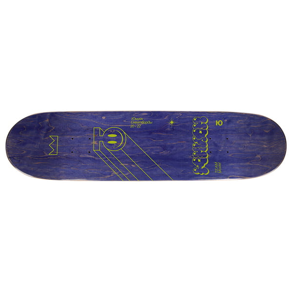 Дека для скейтборда Юнион Team1, цвет blue-black , размер 8.3x32.125, конкейв medium