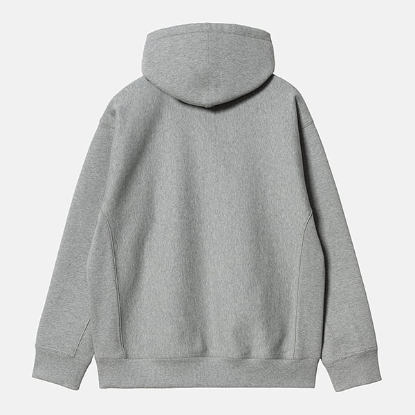 Свитшот CARHARTT WIP Hooded American Script Sweatshirt Grey