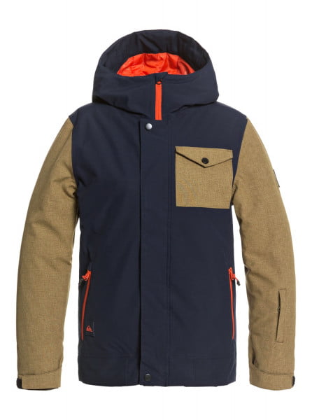 Мультиколор детская сноубордическая куртка ridge 8-16