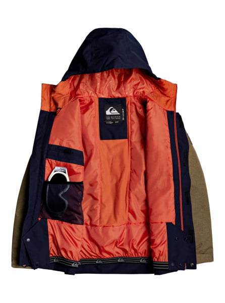 Мал./Сноуборд/Верхняя одежда/Куртки для сноуборда Детская Сноубордическая Куртка Quiksilver Ridge 8-16