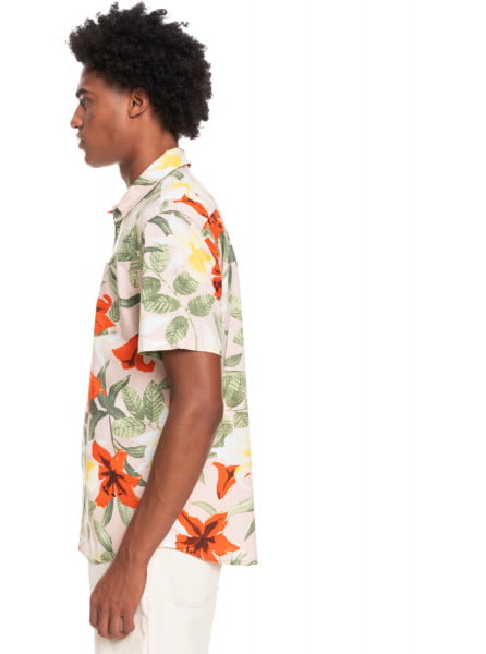 .//  /        Quiksilver Garden Path Soft Pink Garden Pat
