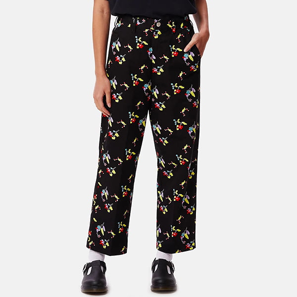Брюки OBEY Floral Carpenter Pant