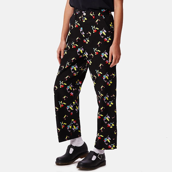 Брюки OBEY Floral Carpenter Pant
