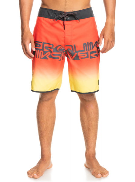 .///  Quiksilver Everyday Scallop 19" Fiery Coral
