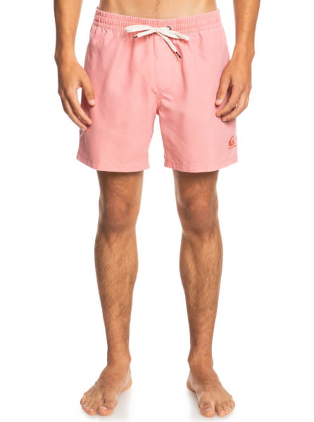 Бордовый мужские плавательные шорты surfwash 15"