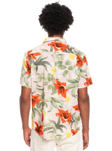 Муж./Одежда/Рубашки/Рубашки с коротким рукавом Рубашка С Коротким Рукавом Quiksilver Garden Path