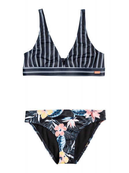 .///   Roxy Flowers Addict Anthracite Trop