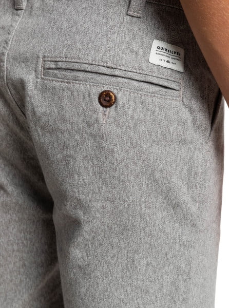 .///-  - Quiksilver Everyday 17" Light Grey Heather