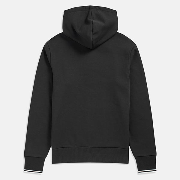    FRED PERRY Hooded Zip Through Sweatshirt