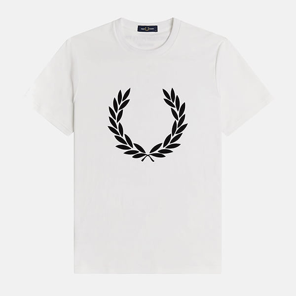 Футболка FRED PERRY Flock Laurel Wreath T-shirt