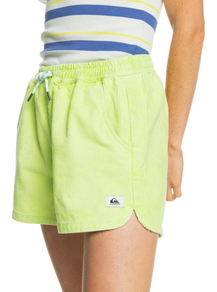 Зеленый женские шорты summer scoop