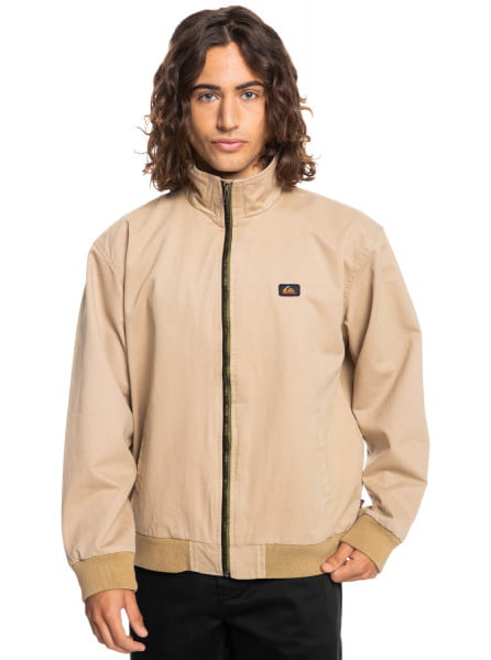 Светло-коричневый мужская куртка-блузон classik period