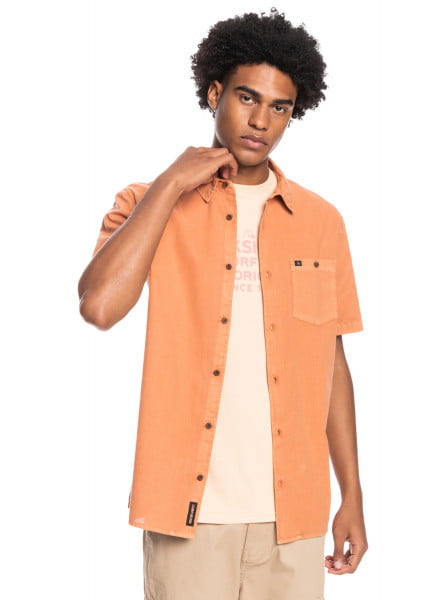 Оранжевый рубашка с коротким рукавом bolam