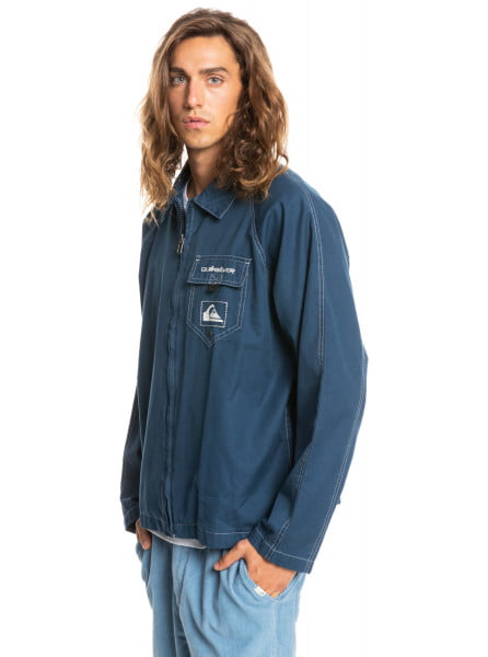 Голубой мужская куртка surf memory