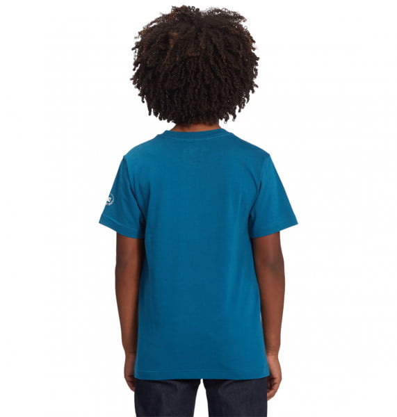 Мал./Одежда/Футболки/Футболки Детская Футболка DC SHOES Blabac Stacked Moroccan Blue