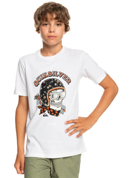Оранжевый детская футболка skull trooper 8-16