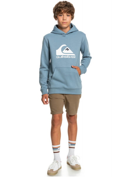 .///    Quiksilver Big Logo Faded Denim