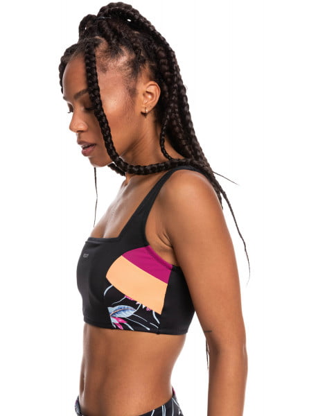 .///  - ROXY Active Anthracite Floral Fl