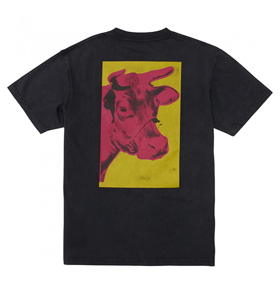 Салатовый футболка andy warhol cow series