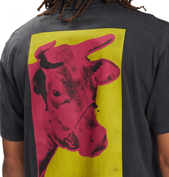 Муж./Одежда/Футболки/Футболки Футболка Dc Andy Warhol Cow Series