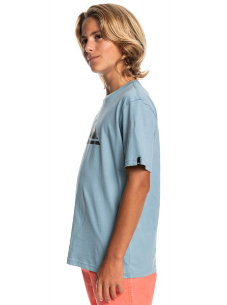 Голубая детская футболка comp logo