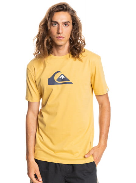 Желтый футболка comp logo