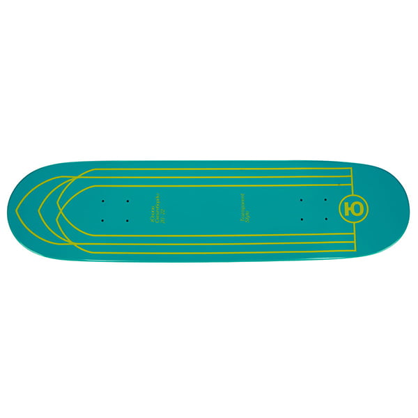 Дека для скейтборда Юнион U-man White, размер 8.5x32.5, конкейв Medium