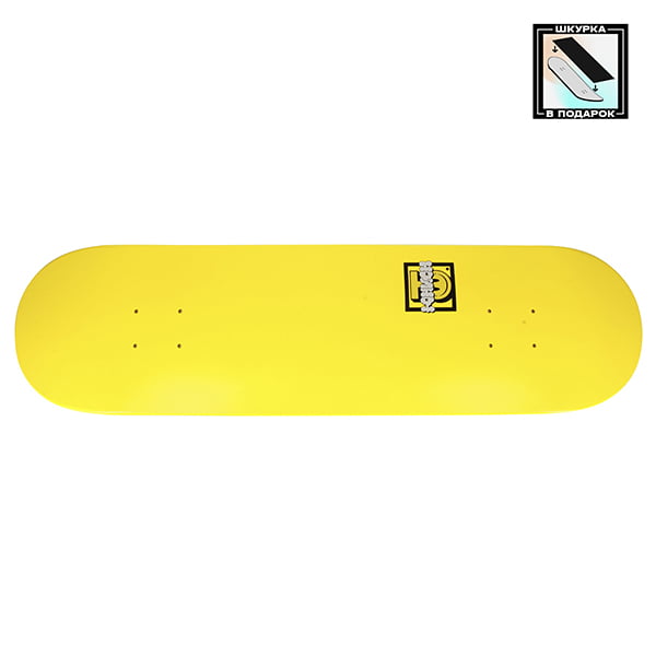 Унисекс/Скейтборд/Деки/Деки для скейтборда Дека для скейтборда Юнион Neon team yellow 8.125x31.875 Medium Concave