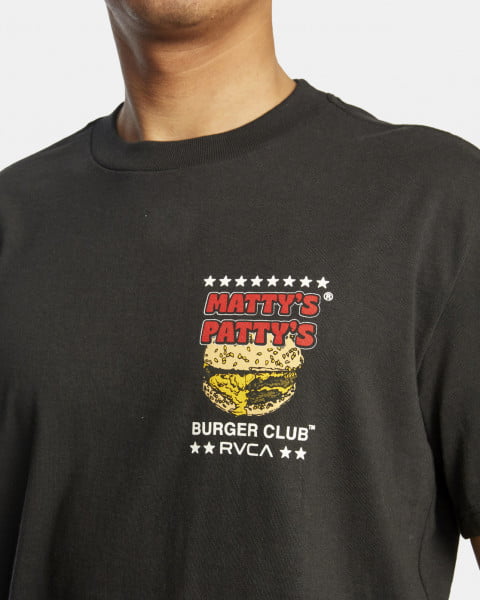 Розовый футболка (фуфайка) mp burger club  m tees 0019