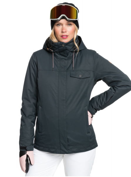 Светло-серый женская сноубордическая куртка billie