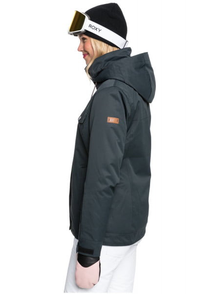 Терракотовый женская сноубордическая куртка billie