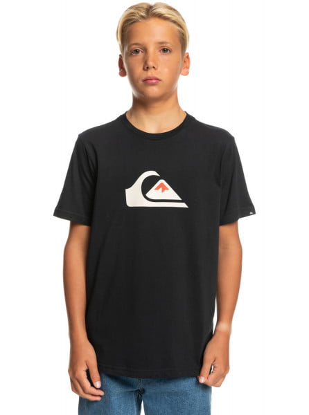 Черный детская футболка comp logo