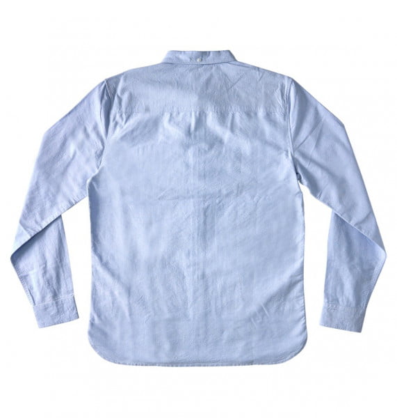 Темно-синий рубашка с длинным рукавом oxford