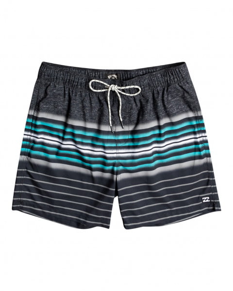 Коралловый мужские купальные шорты all day stripes