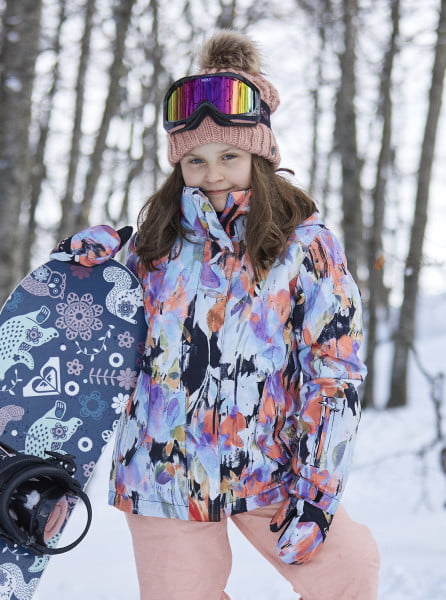 Светло-фиолетовый сноубордическая куртка jetty girl g snjt kvj4