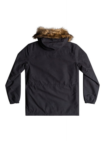 Муж./Одежда/Верхняя одежда/Демисезонные куртки Куртка QUIKSILVER Long Trip Anthracite - Solid