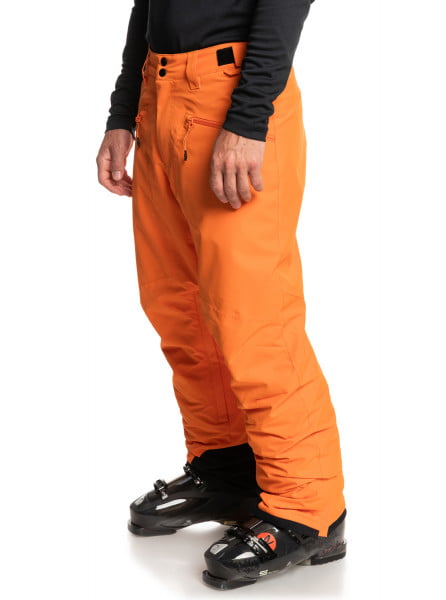 Оранжевые сноубордические штаны boundry