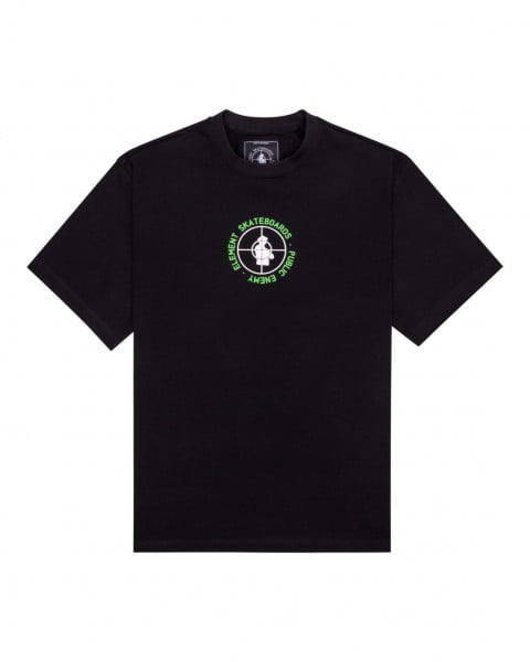 Муж./Одежда/Футболки/Футболки Мужская футболка Element Public Enemy X  Target Flint Black