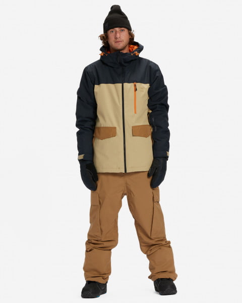 Бежевый сноубордическая куртка outsider jkt m snjt 0174